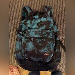 Dickies Tie-Dye Blue and Black Backpack